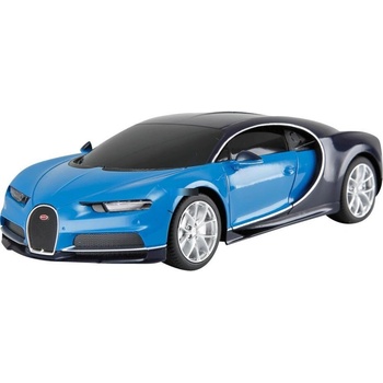 Jamara Toys Jamara Bugatti Chiron кола с дистанционно управление, син/черен, мащаб 1: 24 (405137)