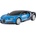 Jamara Toys Jamara Bugatti Chiron кола с дистанционно управление, син/черен, мащаб 1: 24 (405137)