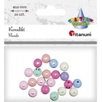 TITANUM Plastic beads face straddles 20pcs