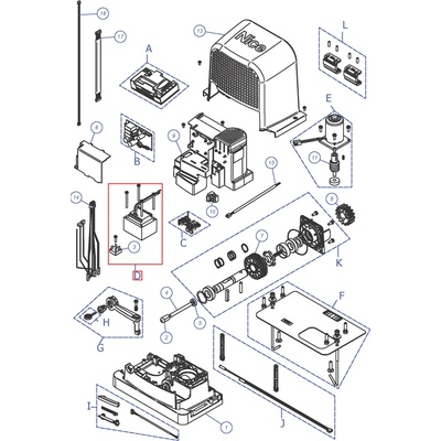 SPEG308A00 Transformátor pro RBS400, RBS600, RBS600HS