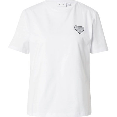 VILA Тениска 'mora' бяло, размер xl