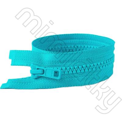 Zip kostěný dělitelný VISLON® nebesky modrá 30 cm YKK