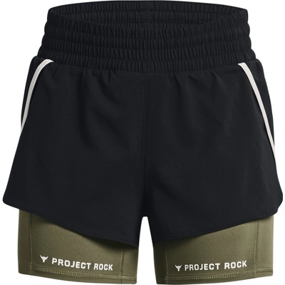 Under Armour Project Rock Flex šortky dámské Černá