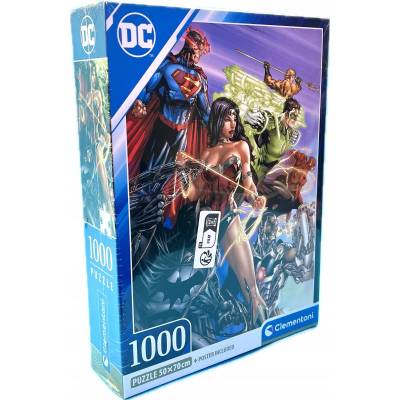 Clementoni DC Comics Пъзел 1000 броя Комикс (GXP-910345) (GXP-910345)