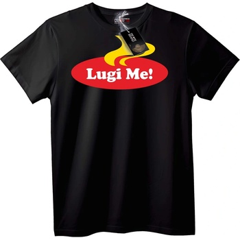 NOONEBRAND Тениска Lugi Ме! - 6XL, Black
