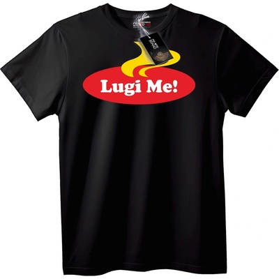 NOONEBRAND Тениска Lugi Ме! - 6XL, Black