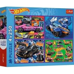 Trefl Puzzle 4x250 Racing cars TREFL