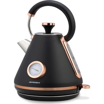 Berdsen BD-701 Електрическа кана с термометър 1, 7 л Черно (370100)