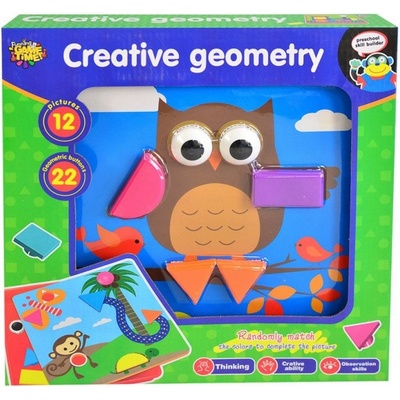 MADE Mozaika geometrické tvary 22 ks