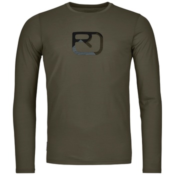 ORTOVOX 150 Cool Mtn Silhouette Ls Men's Размер: M / Цвят: тъмно зелен