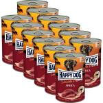 Happy Dog Sensible Pure Africa 12 x 400 г / щраус