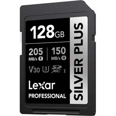 Lexar SDXC Professional Silver Plus 128GB LSDSIPL128G-BNNNG