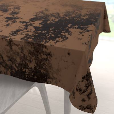 Biante Sametový ubrus Diana DI-004 Tmavě hnědý 130x130 cm