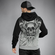 HYRAW GRAPHIC SKULL Čierna