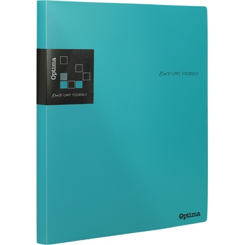Image 1 of Optima Папка Optima с 20 джоба, А4, петрол (32185-А-ПЕТРОЛ)