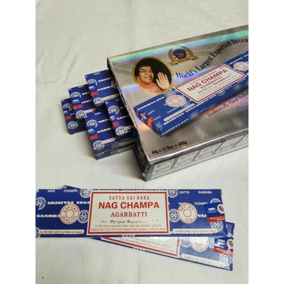 Satya vonné tyčinky Nag Champa Sai Baba 40 g