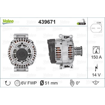 Alternátor VALEO 439671