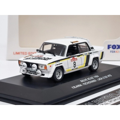 Fox18 Lada 2105 VFTS no.8 Rallye Sojuz 1986 1:43