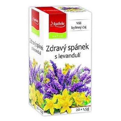 Apotheke Natur Zdravý spánek s levandulí 18 x 1,5 g