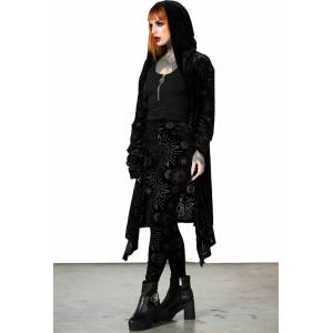 KILLSTAR дамски суитшърт (плетена жилетка) KILLSTAR - Malachite - Черен - KSRA006054