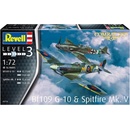 Revell Plastikový model letadla 03710 Messerschmitt Bf Spitfire Mk.V 1:72