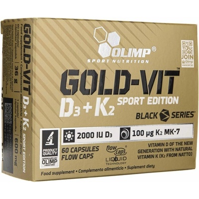 Olimp Gold-Vit D3 + K2 Sport Edition 60 kapsúl