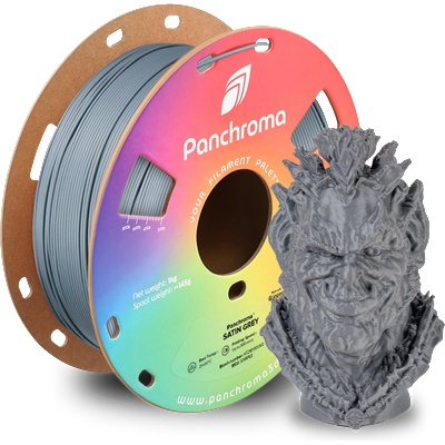 Polymaker Panchroma PLA Satin Grey - 1, 75 mm / 1000 g (CA05004)