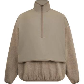 Fear of god essentials Men's 1/4 Zip Fleece - Dust/Hthr Grey