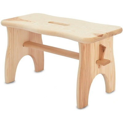 Stolička 38 × 19 × 21 cm, nosnosť 100 kg drevo.borovica 716050