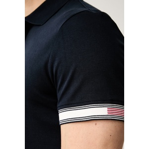 Tommy Hilfiger тениска с яка мъжка от памук (MW0MW43270)