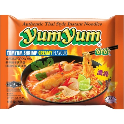 YumYum Instantní nudlová polévka s příchutí Tom Yum Creamy 70 g