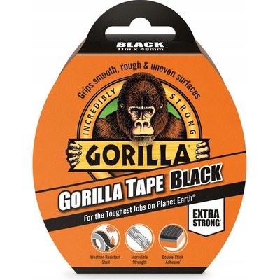 Gorilla Glue Opravná textilní páska 11 m x 48 mm černá