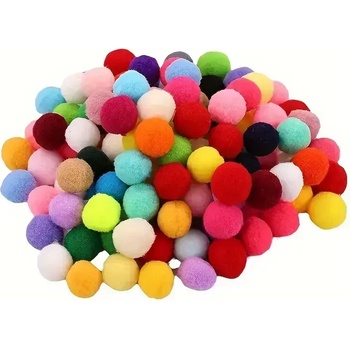 Плюшено топче за котка, 3см, 1 брой