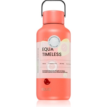EQUA Timeless неръждаема бутилка за вода малка боя Sunny Side Up 600ml
