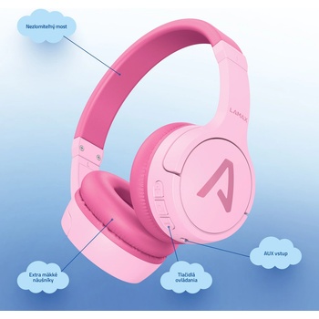 LAMAX BaseKid1 Pink