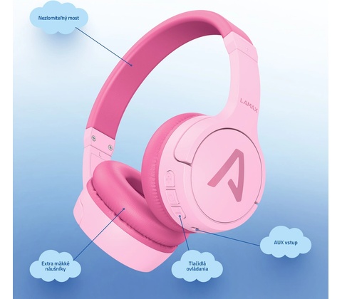LAMAX BaseKid1 Pink
