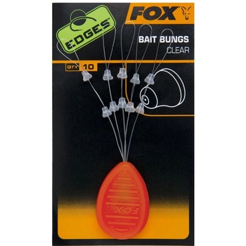 Fox Zarážky EDGES Bait Bungs Clear