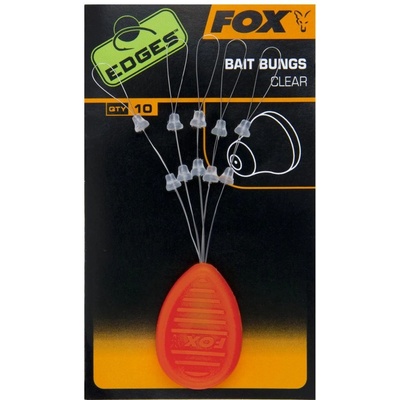 Fox Zarážky EDGES Bait Bungs Clear