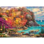 KS Games - Puzzle Pinson: A Beautiful Day at Cinque Terre - 4 000 piese