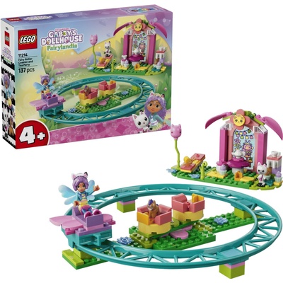 LEGO® Gabby's Dollhouse 11214 Čarovná horská dráha a čajový set