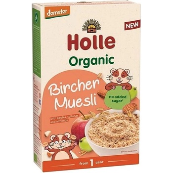 HOLLE Bio ovocné müsli s jablkom hrozienkami a mandľami 200 g