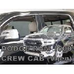 Heko - Полша DODGE RAM 1500 4D след 2019г CREW CAB (V gen) → комплект ветробрани за предни и задни врати 4 части (задни с дължина 77см) (13421)