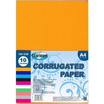 Centrum Гофиран картон 10 цвята Centrum