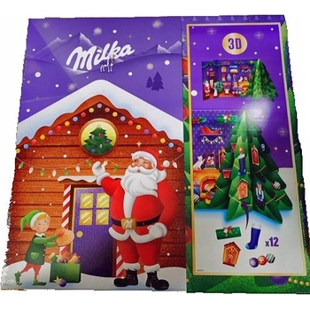 Milka Pop Up adventní kalendář 163 g