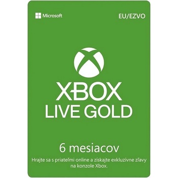 Microsoft Xbox Game Pass Core členstvo 6 mesiacov