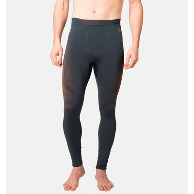 Odlo, PERFORMANCE WARM ECO tmavo sivá,oranžová