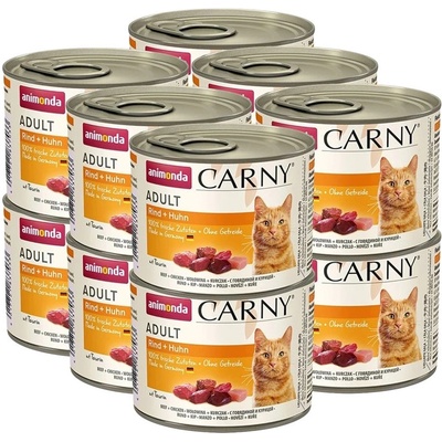 Animonda Carny Adult говеждо + пиле 12 x 200 г