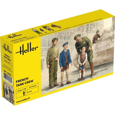 Heller French Tank Crew 1:35