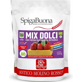 SpigaBuona Antico Molino Rosso Bezlepková zmes na sladké pečenie BIO 500 g