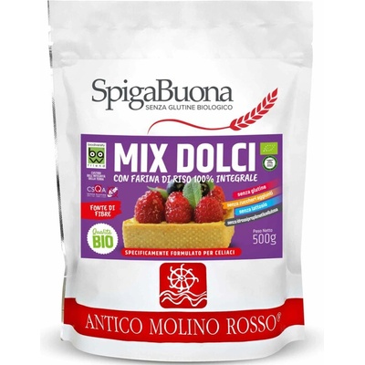 SpigaBuona Antico Molino Rosso Bezlepková zmes na sladké pečenie BIO 500 g